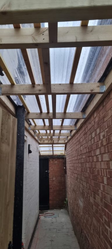 Polycarb Roof Construction