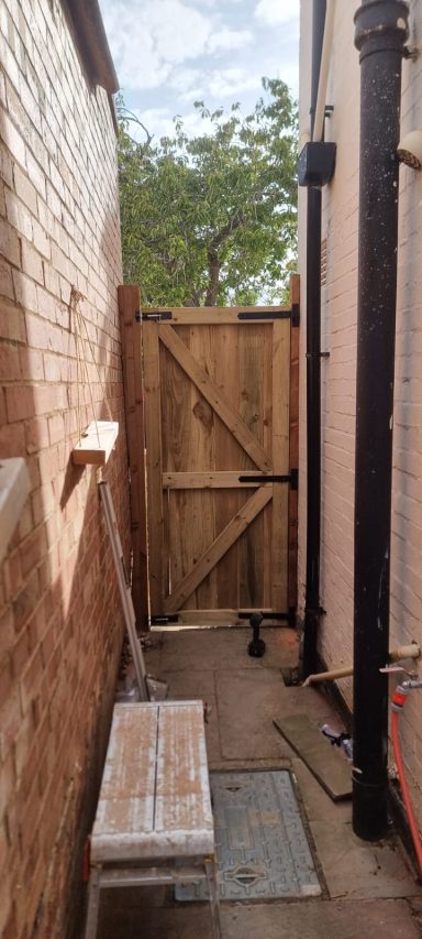 Wooden Side Gate Side gate design
